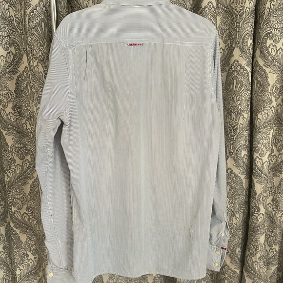 Blue, Oxford, striped shirt - Picture 6 of 8